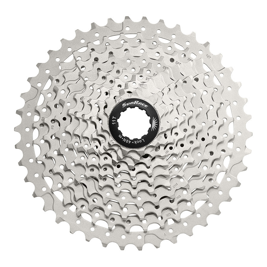Sun Race CSMS3 Cassette 10 sp 11-42T For Shimano/SRAM Metallic Silver