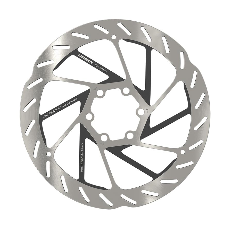 SRAM Brake Rotor HS2 6-bolt 160mm