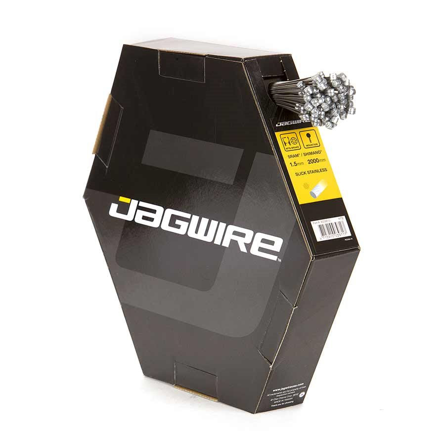 Jagwire Slick Brake cable SOLD EACH Stainless 1.5mm, 2000mm