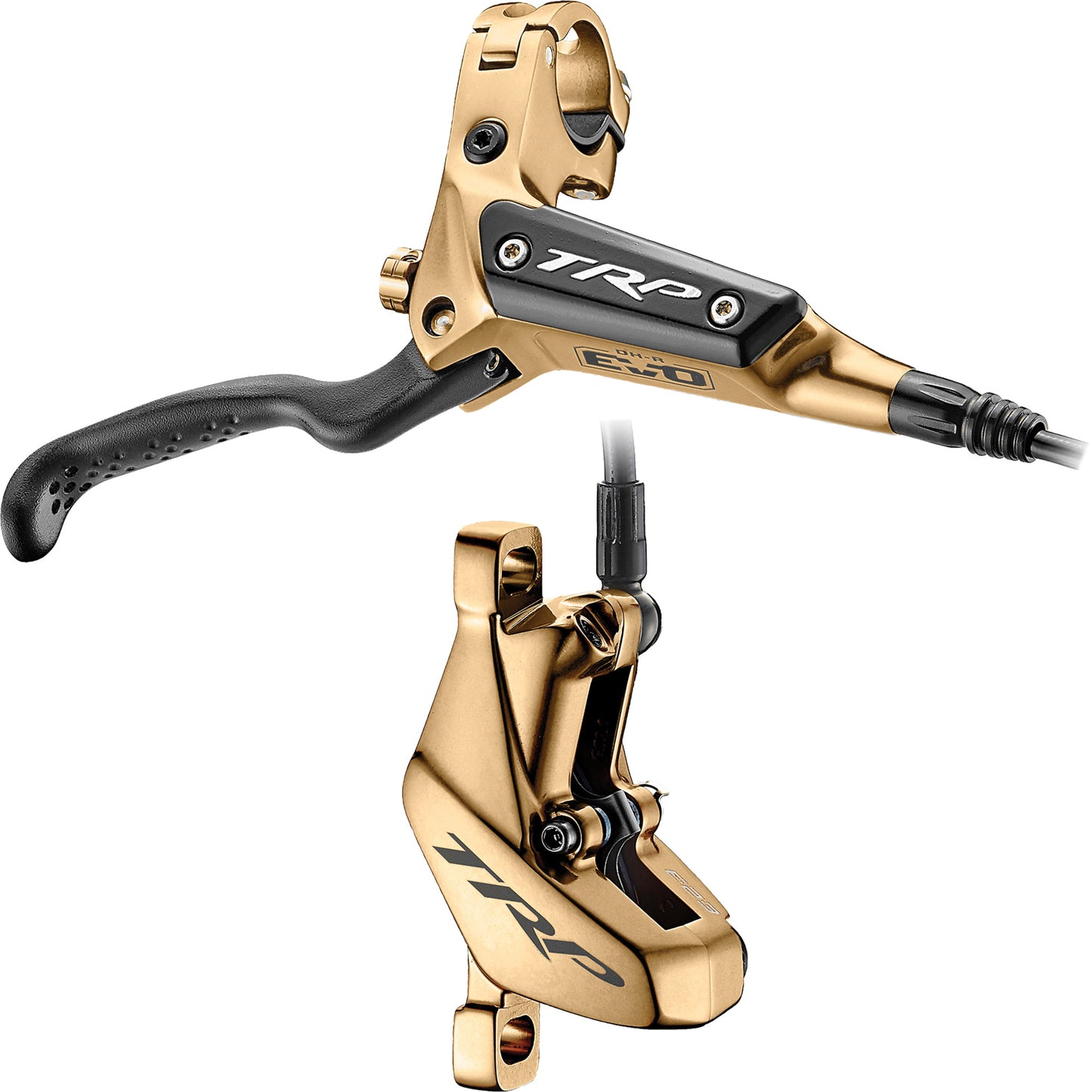 TRP DH-R EVO HYDRAULIC DISC BRAKE FRONT (GOLD)
