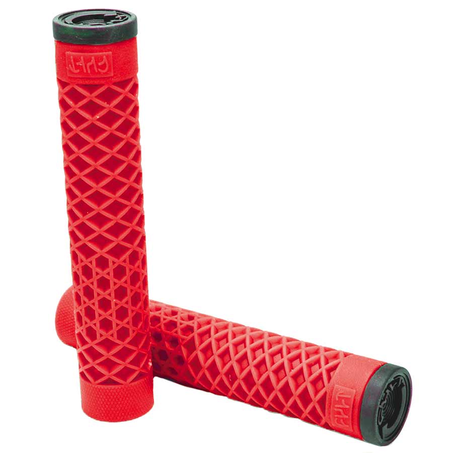 ODI Cult X Vans Flangeless Grips 143mm Red Pair