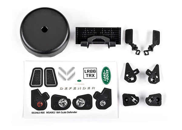 Traxxas Land Rover Body Accessories (TRX4-M)