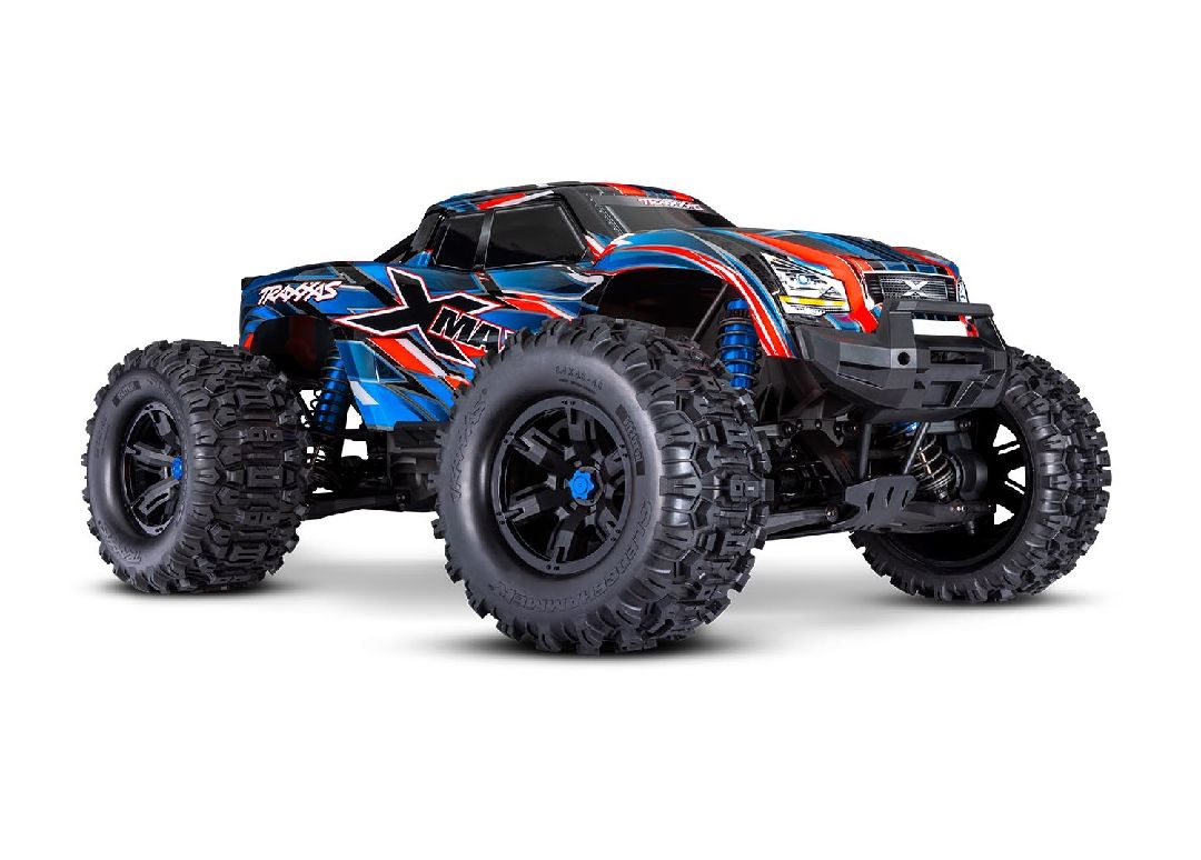 Traxxas X-Maxx 4WD VXL-8S Monster Truck w/BELTED Tires: RTR (Blue)