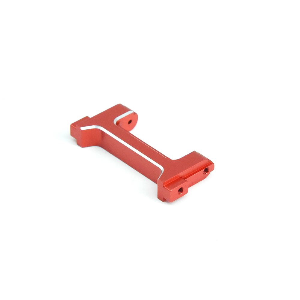 Hobby Details Aluminum Rear Bumper Mount: TRX4-M (Red)