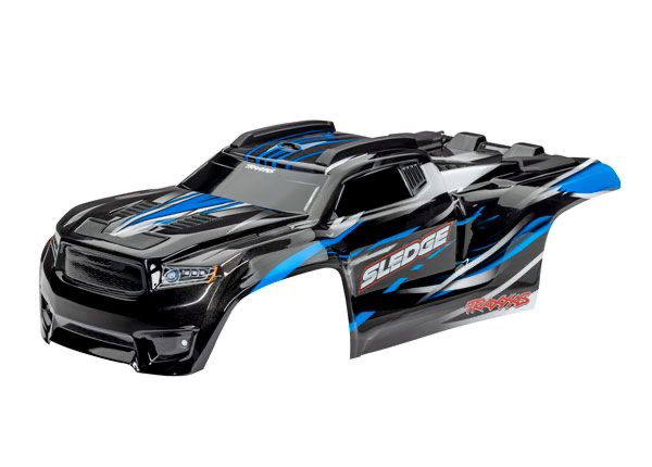 Traxxas Complete Body: Sledge (Blue)