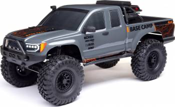 Axial 1/10 SCX10III Base Camp 4WD Rock Crawler: RTR (Grey)