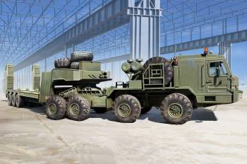 Trumpeter 1/35 BAZ-6403 w/ChMZAP-9990-071 Trailer Model Kit