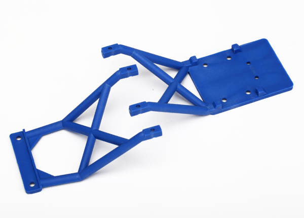Traxxas Front and Rear Skid Plates: Stampede 2WD (Blue)