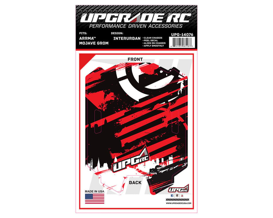 UpGrade RC Chassis Protector for Arrma® Mojave™ Grom: InterUrban