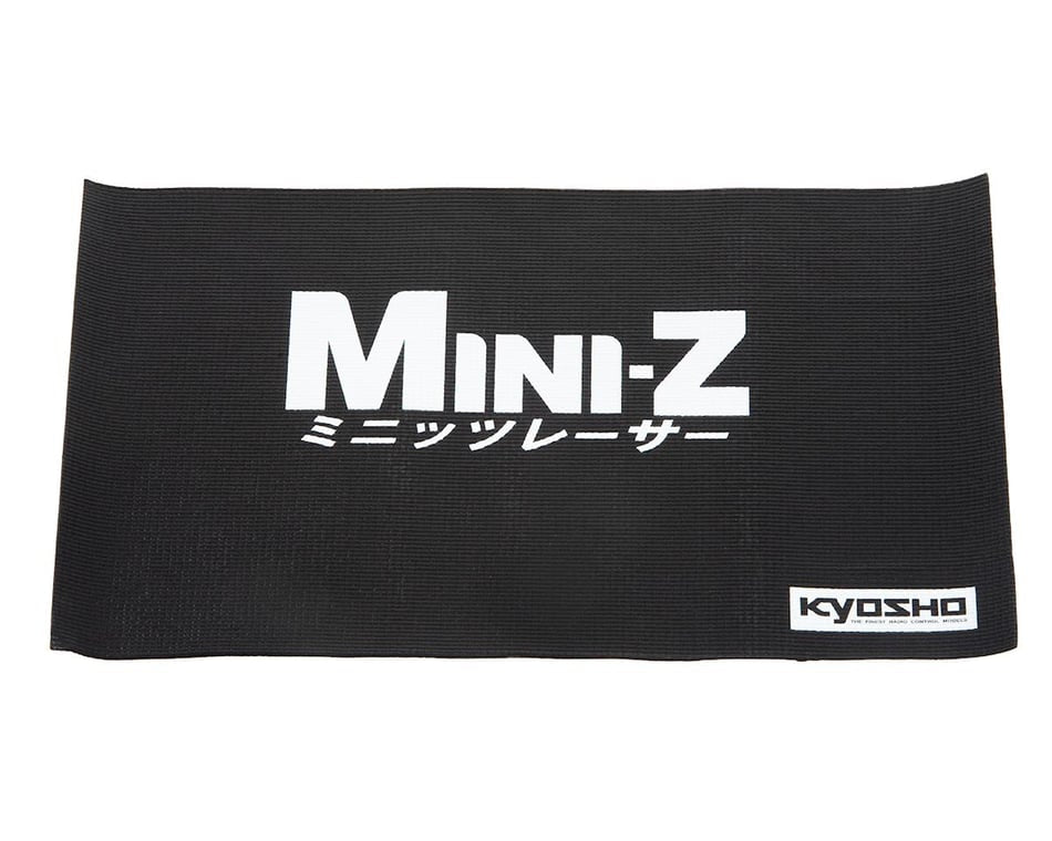 Kyosho Mini-Z Pit Mat: 43x60cm (Black)