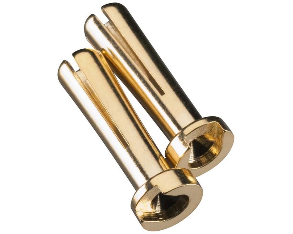 Duratrax Gold Plated Bullet Connectors: 4mm (2)