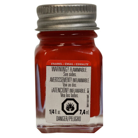 Testors Enamel Paint: Flat Red