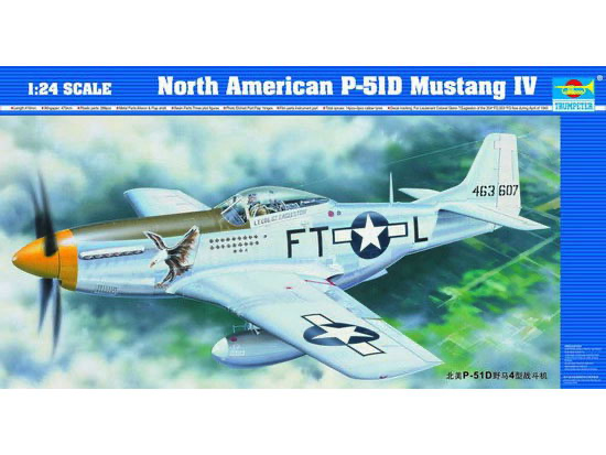 Trumpeter 1/24 North American Mustang IV P-51D