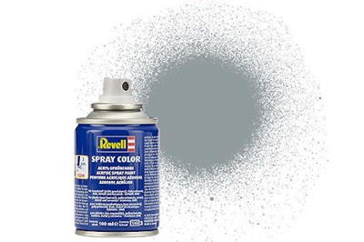 Revell Acrylic Spray Paint: Hellgrau USAF Light Grey (100ml)