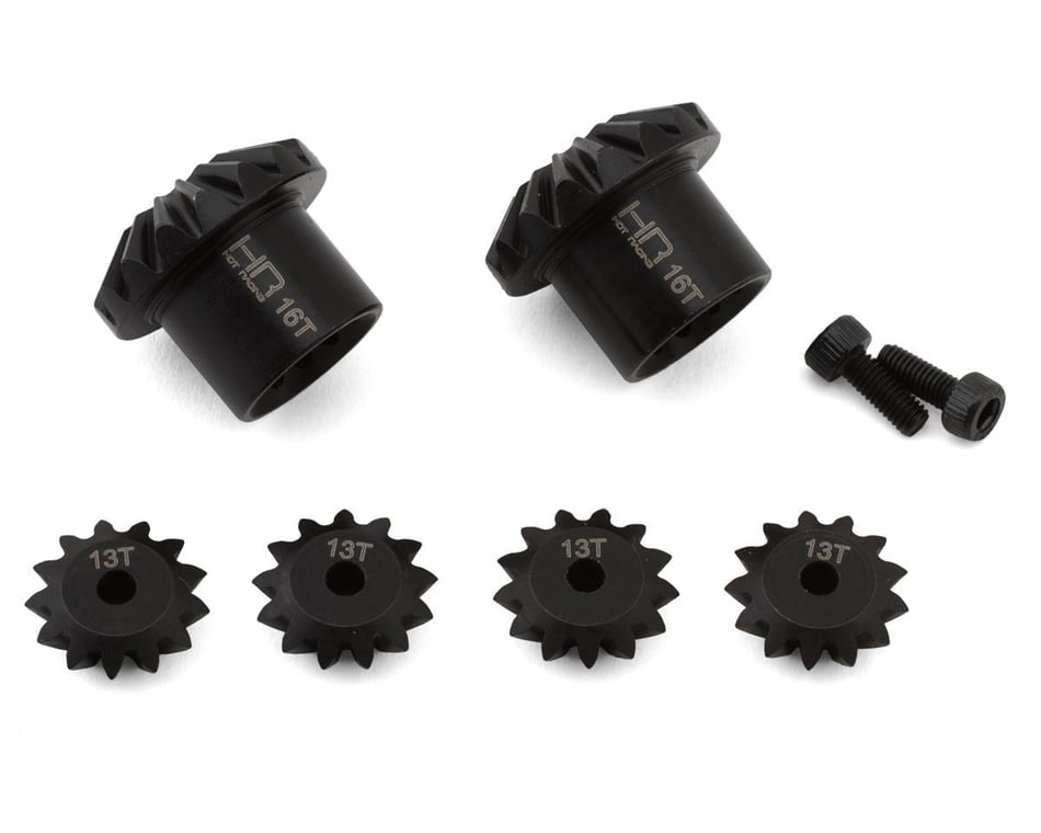 Hot Racing Hardened Steel Differential Gears: Traxxas X-Trucks