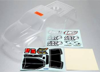 Losi XXL-2 Clear Body w/Decals and Window Masks