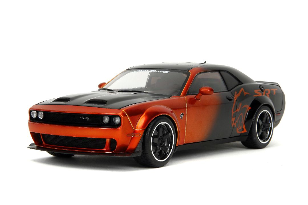 Jada 1/18 “Pink Slips” 2015 Dodge Challenger Hellcat Diecast: Movie 9