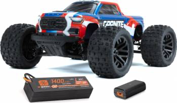 Arrma Granite GROM 4x4 Small Scale MT: RTR (Blue)
