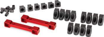 Traxxas Aluminum Front and Rear Suspension Mounts: 4-Tec 2.0 (Red)