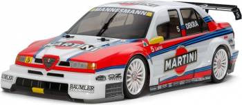 Tamiya 1/10 TT-02 Alfa Romeo 155 V6 TI Martini 4WD Touring Car Kit