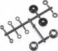 Tekno Shock Shaft Guides and Pistons: EB410/SCT410