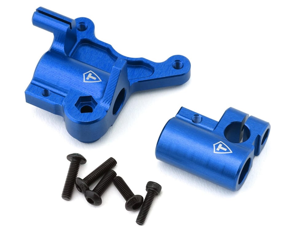 Treal Aluminium 7075 Fork Lug Set: PROMOTO (Blue)