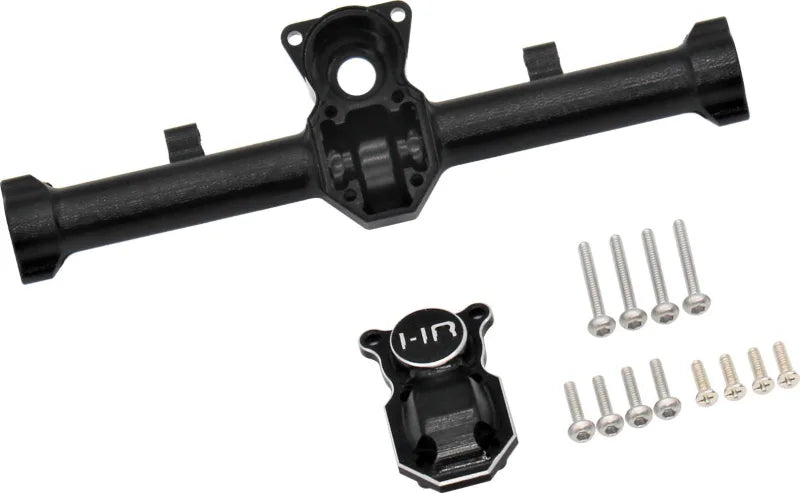 Hot Racing Aluminum Rear Axle Case: SCX24