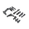 Losi Composite Servo Mount and Steering Servo Set: Baja Rey