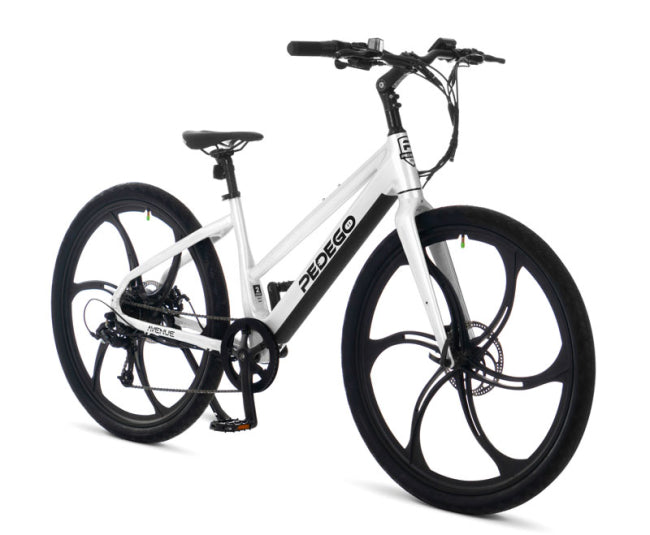 Pedego Avenue Step Through Electric Bike 48V 14Ah (White)