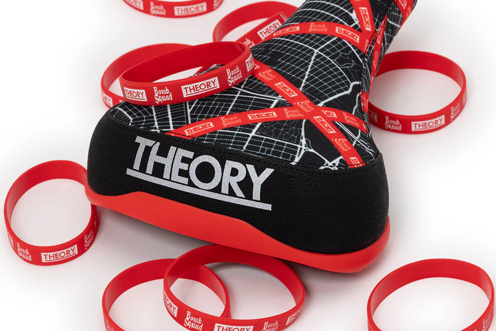 THEORY X BOMBSQUAD RAILED SEAT (Black/Red)