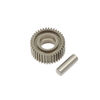 TLR Aluminum Idler Shaft and Gear: Laydown (22 4.0)