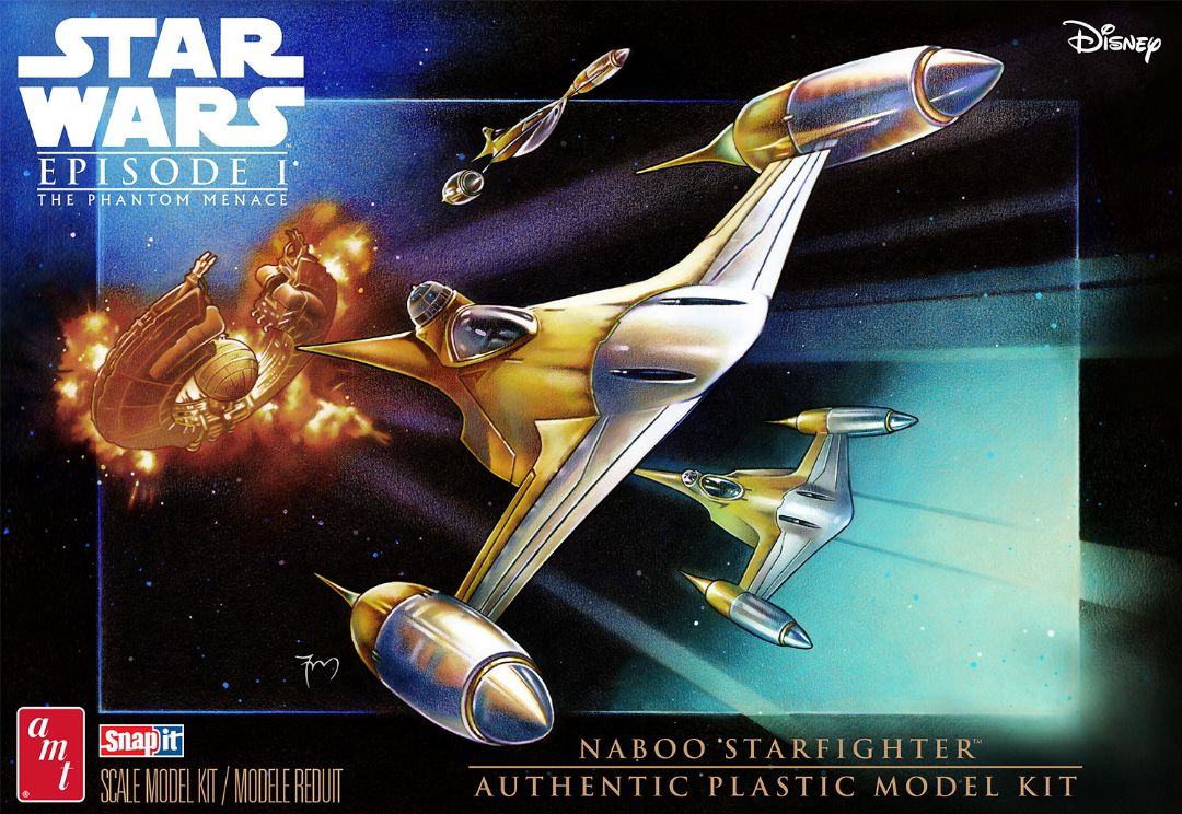 AMT 1/48 Naboo Starfighter N-1 Model Kit