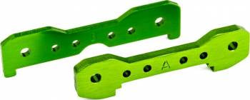 Traxxas Front Aluminum Tie Bars 6061-T6: (Green)