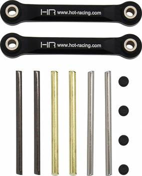 Hot Racing Sway Bar Spring Rod Set w/Aluminum Rod Ends: LMT