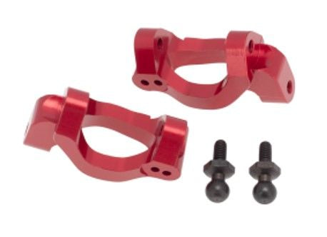 Hobby Details Aluminum Front C-Hub: 1/18 Teton (Red)