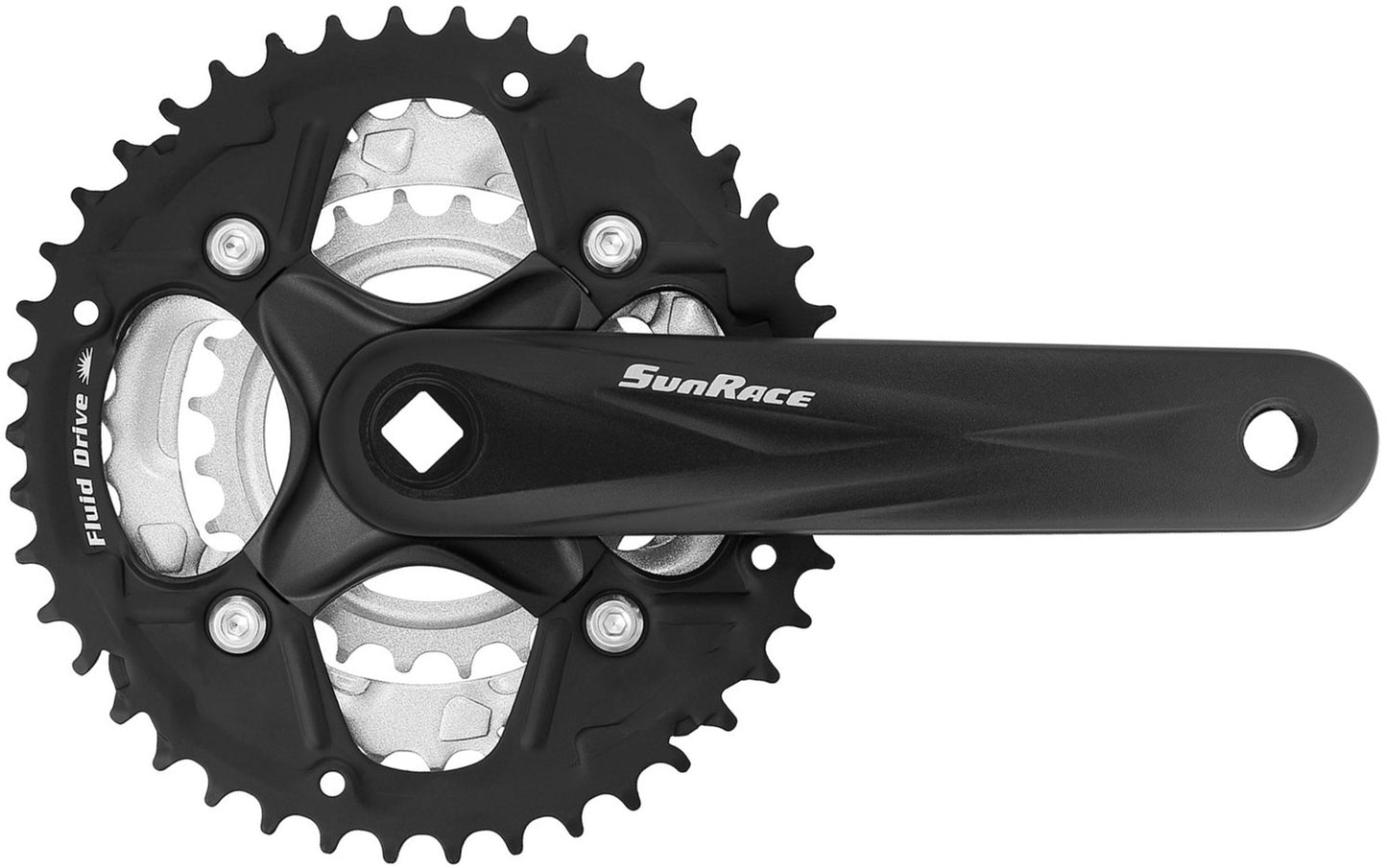 SUNRACE FCM500 7/8 SPEED 42-34-24T MTB CHAINSET