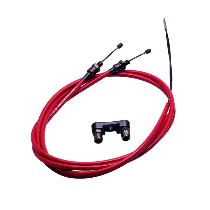Snafu Astroglide V2 Dual Lower Gyro Cable (Red)