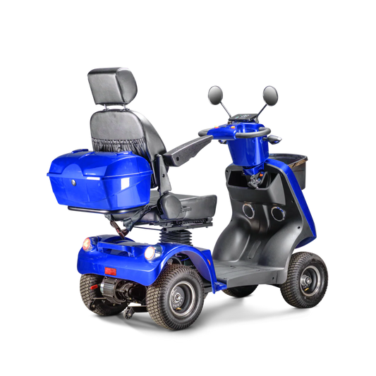 GIO Tetris PRO 4 Wheeled Mobility Scooter (BLUE)