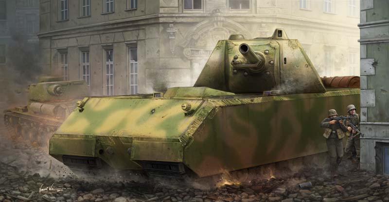 Trumpeter Models 1/35 Tank Pz.Kpfw.VIII Maus