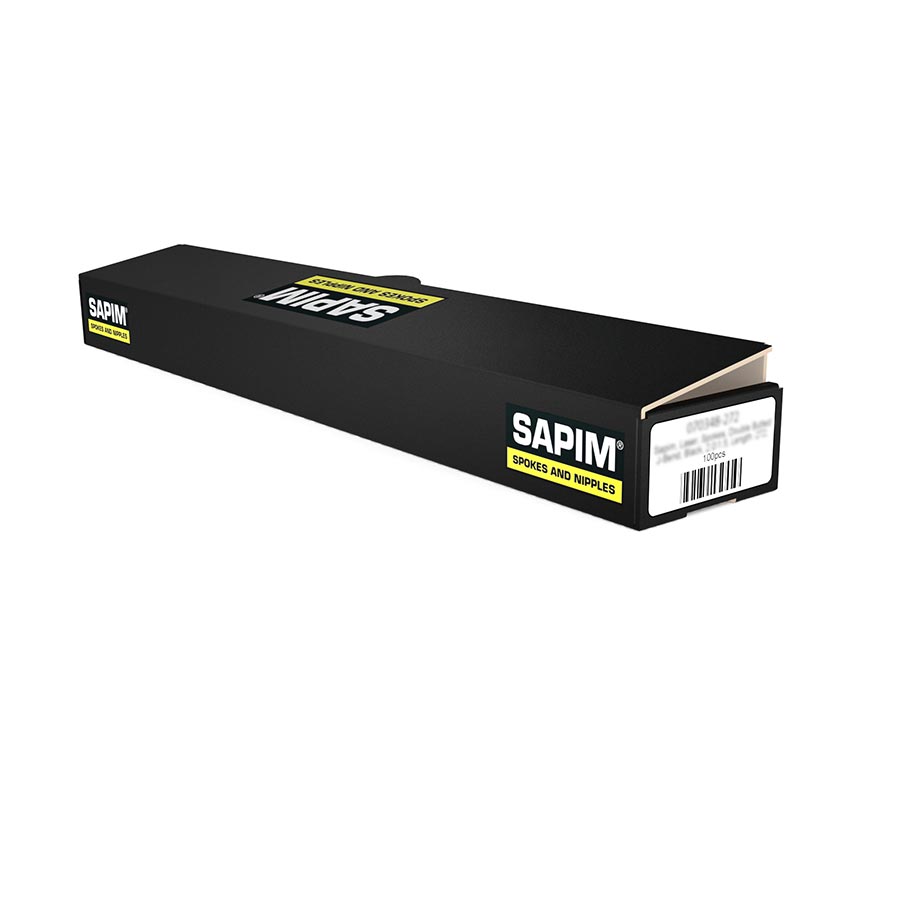 Sapim Strong Bicycle Spokes 13G 2.3/2.0 (Black)