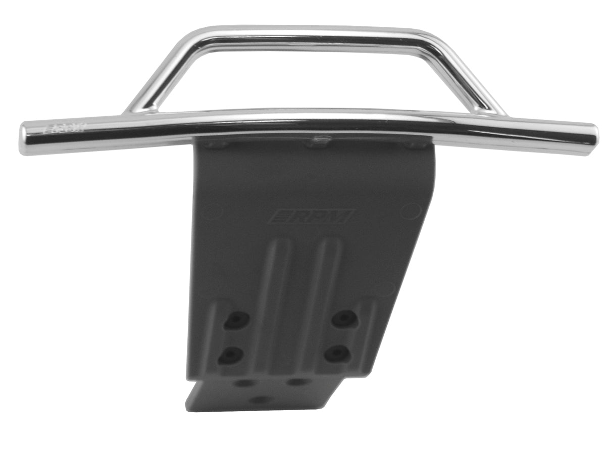 RPM Front Bumper/Skid Plate: Traxxas Slash 4WD (Chrome)