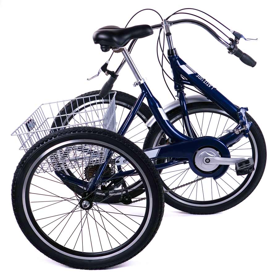 EVO Bikes Latitude Adult Tricycle Red Folding