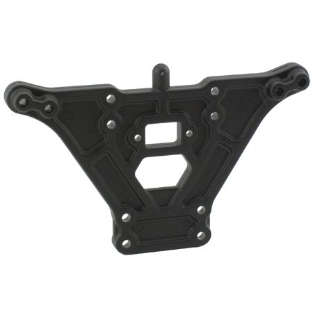 RPM Rear Shock Tower: Traxxas Nitro 2WD Vehicles (Black)
