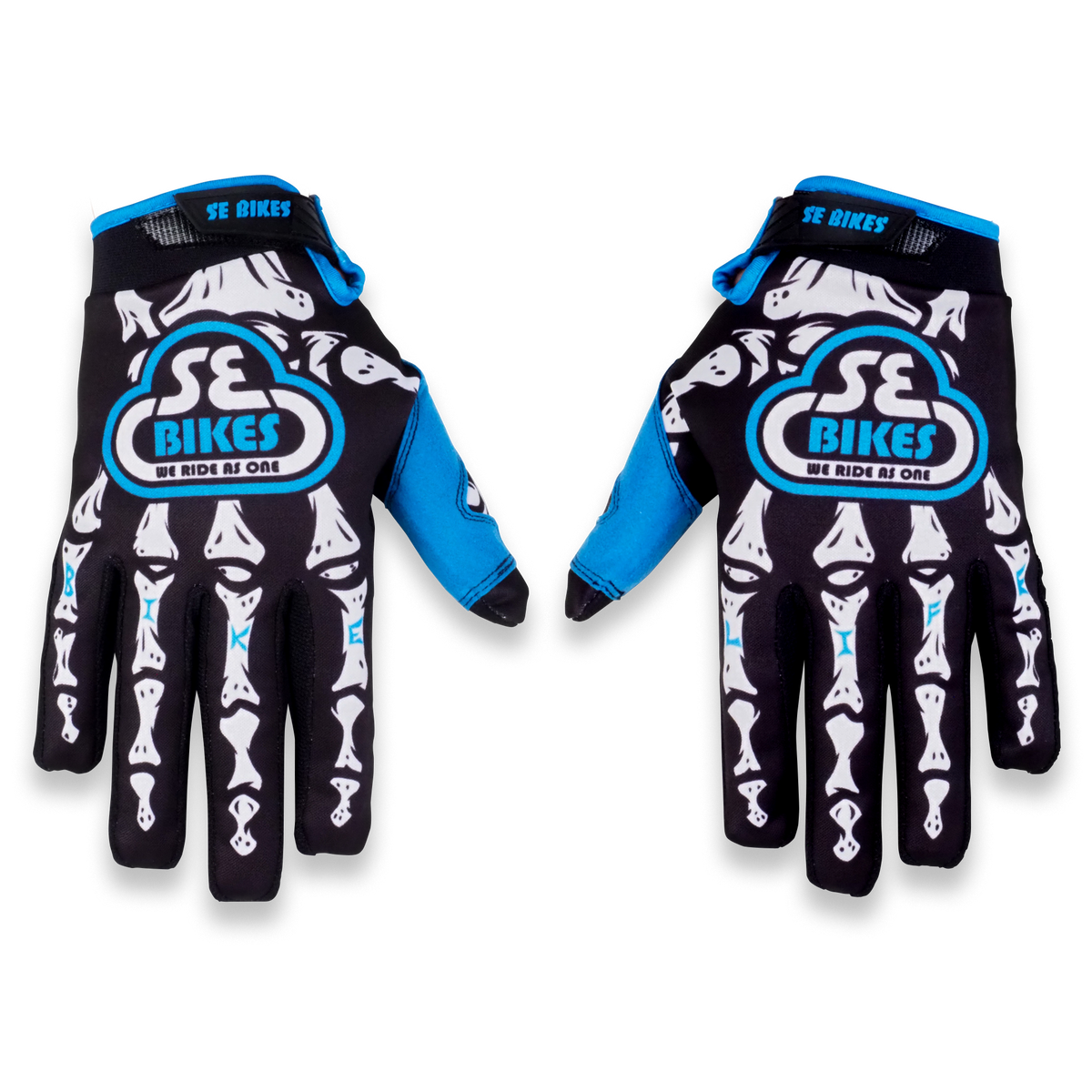 SE Bikes Life Skeleton Gloves (XL)