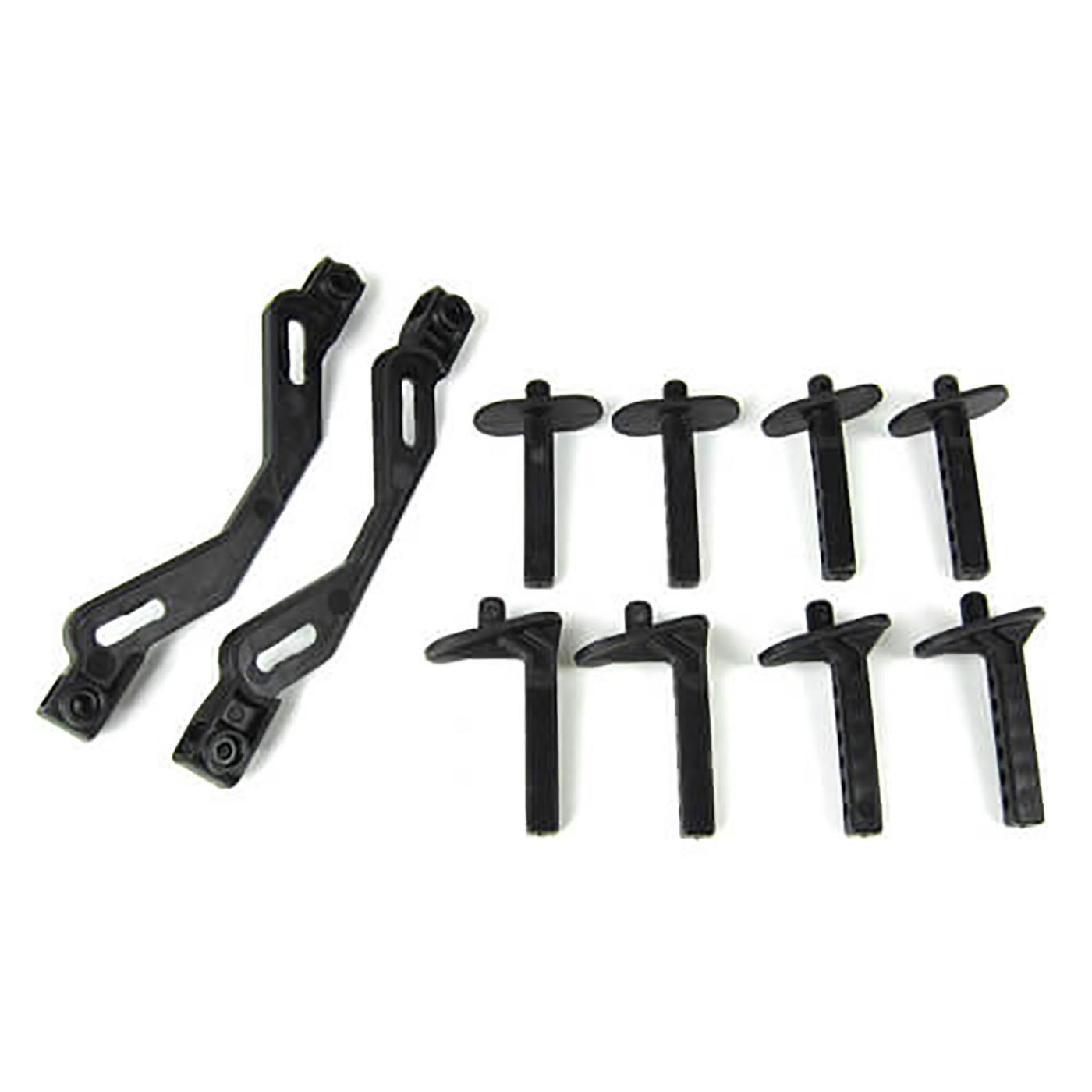 Tekno Front and Rear Body Mount Set: SCT410