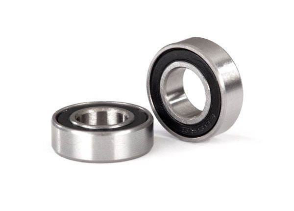 Traxxas Rubber Sealed Bearing: 8x16x5mm (Black)