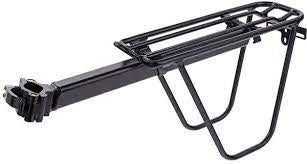 EVO Backcountry Pannier Seatpost Rack (Black)