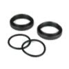 Tekno Aluminum Shock Adjustment Nuts: Gun Metal (2pcs)
