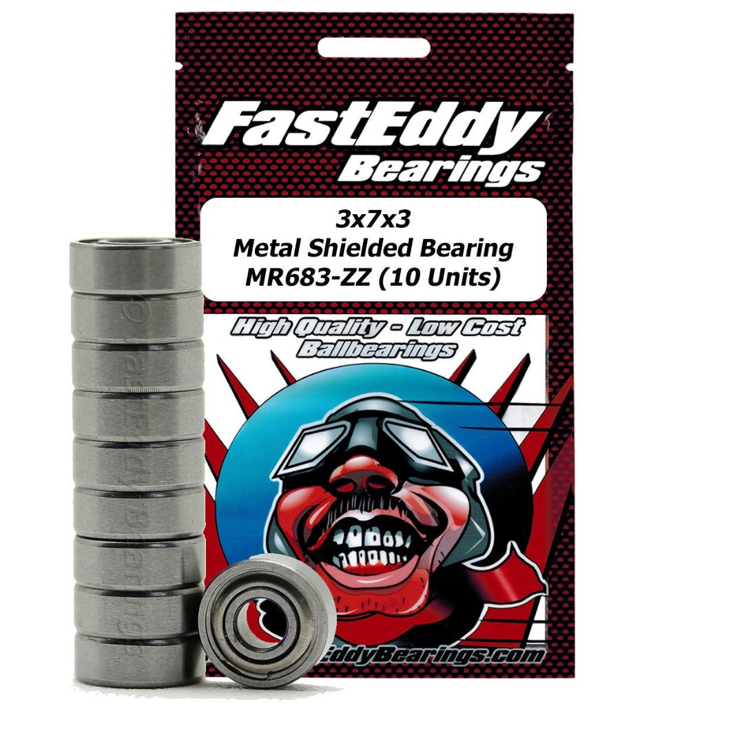 Fast Eddy 3x7x3 Metal Shielded Bearings