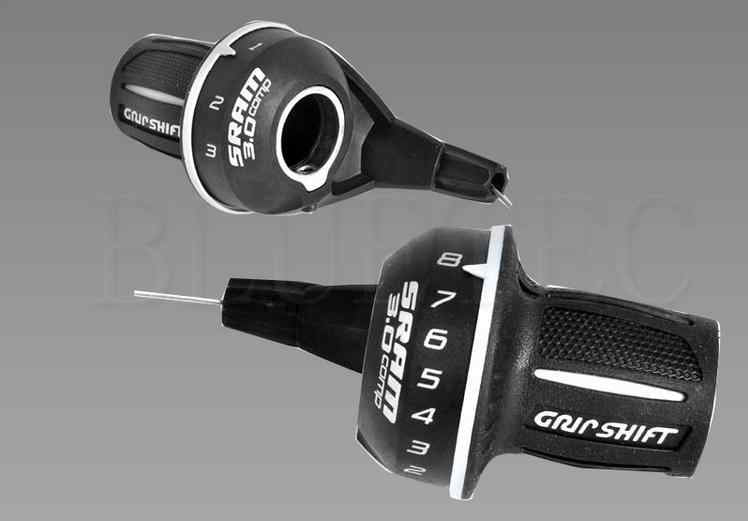 SRAM 3.0 Gripshift 8 x 3 Speed Set